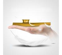 aqxreight L'accessorio per Strumento Musicale a Bocca per Flauto Kazoo in Metallo Resistente il Bordo della Superficie Garantisce un'elegante qualità Antiruggine, Realizzato in Resistente e (GOLD)