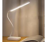 aqxreight Lampada DA Scrivania a LED Multifunzionale Occhio Portatile LETTURA LETTURA PER CAMERA DA LETTO CON DOPPI PUBILE CARICA (1901 Ricarica e collegamento a doppio scopo)