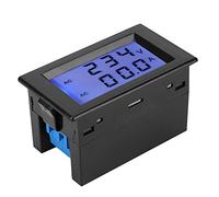 aqxreight LCD Visualizzazione Visualizza Contena di Tensione Amperometro AC80-300V 200-450V 0.-100A con Corrente Trasformatore di Corrente Separatamente Essere Uguali con Equipaggiata Meglio per la