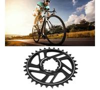 aqxreight Lebycle Mountain Bike per GXP 32t Monte Diretta in Lega di Alluminio per 3 Mm Offsetblack in Lega di Alluminio Mater a Montaggio Diretto Monte a Molla a Coata di Cotta 32T3 Mm Offset