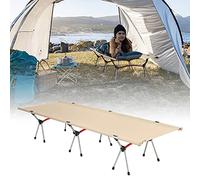 aqxreight Lettiera da Campeggio Pieghevole Resistente per Adulti - Letto Esterno Portatile Leggero Ideale per Escursioni, Viaggi e Uso Domestico