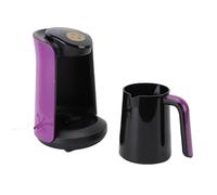 aqxreight Macchina per caffè Turco da 400 W per 6 Tazze con Display LCD per il Controllo della Temperatura e 3 modalità di Riscaldamento, Caffettiera Elettrica Automatica per Casa e Viaggio (Spina