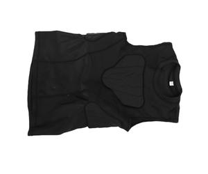 aqxreight Maglia Protettiva con Gilet Imbottito da Calcio per Ragazzi con Imbottitura Spessa per Assorbimento degli Urti, vestibilità a Compressione Traspirante per Basket e Allenamento Sportivo, (YL)