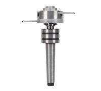 aqxreight Mandrino per Tornio per Legno, Perno MT2 Regolabile Autocentrante a 3 Griffe, con Corpo in Lega di Alluminio, per Mini Torni Utensili per la Lavorazione del Legno Campo di