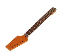 aqxreight Manico per Chitarra Elettrica in Acero Palissandro Design Unico a metà per la Personalizzazione della Chitarra Elettrica ST (GS71)