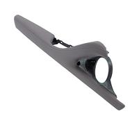 aqxreight Maniglia per Portiera dell'auto, Gruppo Telaio, Interruttore a Pulsante Interno, Rivestimento in Pelle Artificiale ABS, Adatto per Serie 5 F10/F11/F18 2010-2017 LHDMocha per il Tuo e Non