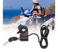 aqxreight Manopola Acceleratore per Scooter Elettrico con Display Digitale della Tensione 12V 99V Universale per Scooter Elettrici Accessorio Ergonomico per Blocco del Pollice