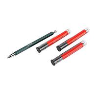 aqxreight Matite Erasable Ricariche Carboncino 4,0mm con Punta | 3 livelli di durezza, grafite per ombreggiatura di schizzi, compatibile con supporti standard, disegno artistico