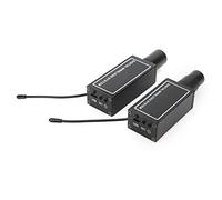aqxreight Microfonico Digitale 900 930Hz con Portata 24M, Batteria Ricaricabile da 5 Ore, Compatibile con Microfono XLR e Condensatore per Performance Dal Vivo, Registrazione, Studio, Palco (BLACK)