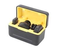 aqxreight Microfono con Clamp/Holder Magnetica per Smartphone Trasmissione da 50 M con Cancellazione del Rumore Batteria Incorporata con Custodia di Ricarica Sostituzione per Telefono per Ottenere