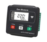aqxreight Modulo Controller Generatore Display LCD Pannello di Controllo Gruppo Elettrogeno per Motori 15-360 V | Modalità Automatica/manuale, Guasti e Parametri Personalizzabili | Gestione