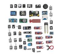 aqxreight Modulo Sensore da 45 Pezzi Modulo Sensore Temperatura Scheda Orologio Kit Set di Componenti Elettronici per Micro Come Quelli per i Moduli Pi Il da 45 Pezzi Ha Utilizzato la compatibilità