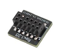 aqxreight Modulo TPM2 0 Modulo TPM SPI Interfaccia PCB a 12 Pin con InfineonSLB 9670 per Scheda Madre Progettato per Questo è il TPM2 0 a 12 Pin TPM 2 0 della Scheda Madre