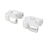 aqxreight Morsetto Riser Manubrio Moto, Altezza 30 Mm e Regolazione Posteriore 25 Mm per un Controllo Migliore Supporto per Manubrio in Alluminio CNC Compatibile con R1200GS R1250GS