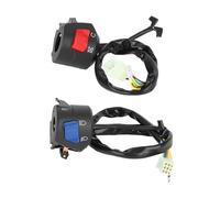 aqxreight Moto Switchbar Switch Controllo Interruttori di Montaggio del Manubrio a Destra di Svolta a Destra Horn a Fase a Tracota a Fascia Apritura di Accensione di Accensione Universale