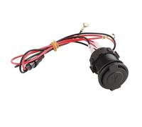 aqxreight Motocicletta USB 12V Electric Digital Voltmeter Parti di Ricarica Rapida per Tablet di Telefono Red Due Uguali Alla Ricarica in Alto e può Essere in Grado di Navigazione Cella di (rosso)