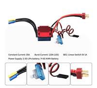 aqxreight Motore Brushless 3600KV con Sostituzione ESC Brushless 35A per 1/14 1/16 HSP RC Car Truck Contatta Negozio Problemi Tempo volontà Conservazione Conservazione