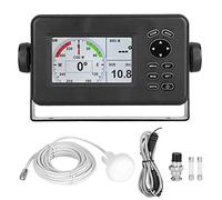 aqxreight Navigatore GPS per Auto, Portatile HP-528A LCD a Colori da 4,3 Pollici Navigatore GPS Marino Localizzatore Allarme Transponder AIS Combinato