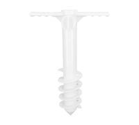 aqxreight Ombrellone da Spiaggia Ancoraggio per Sabbia Supporto per Cassaforte Portatile Supporto per 5 Viti a Spirale Parco Acquatico per Prato da Spiaggia