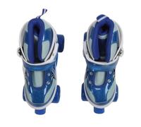 aqxreight Pattini A Rotelle per Bambini Pattini in PVC A Quattro Ruote per Ragazzi e Ragazze, Blu per Principianti per Interni Ed Esterni, Leggeri e Stabili (BLUE)