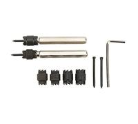 aqxreight PCS Spot Saldatura Set Set di Alimentazione Kit Bit di Saldatura per la per 3/8 Pollici 5/16 Pollici Pannello in Metallo Spot Distorzione o Riduzione del Metallo Sotto le Piastre Tagliano