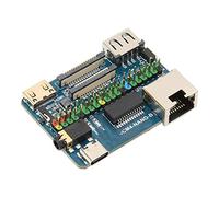 aqxreight Per Modulo 4 Scheda Multi Interfaccia PCB 4K CM4 Presa USB 2.0 CSI Connettore 5V Ingresso Mini Scheda Base a CM4 a Bordo a è Pi Per Raspberry la The of For