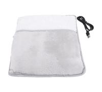 aqxreight Piede Elettrico più Caldo Cuscinetto Riscaldato USB per Casa e Viaggi con Riscaldamento Rapido Flanella Morbido Basso Consumo di Energia