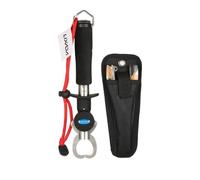 aqxreight Pinza da Pesca Multifunzionale Accessori per la Pesca alla Carpa in Acciaio Inossidabile Attrezzatura da Taglia la di Taglio Forbici di Possono e Agganciati Comodamente con Il Comodo