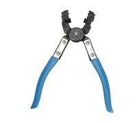 aqxreight Pinza per Fascette Stringitubo a Ganascia Girevole per Tubi Flessibili e Tipo R, Testa Angolata con Impugnature Caricate a Molla, Strumento di Rimozione Fascetta Stringitubo Universale per