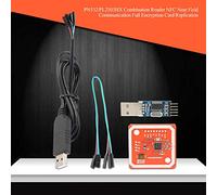 aqxreight PN532/PL2303HX Lettore Combinato NFC Near Field con Crittografia Completa della Scheda Replica Modo per Aggiungere il Supporto USB a Questa Comoda Soluzione per Coloro