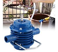 aqxreight Pompa per Trapano Elettrico Manuale per Giardino Domestico, Pompa Autoadescante in Acciaio Inossidabile e Plastica, Compatibile con Trapani da 350 W+, per Fai da Te e Irrigazione
