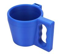 aqxreight Porta Pinta di Gelato Riutilizzabile Look Elegante Contenitore Multifunzionale per Pinta di Gelato Isolato per Yogurt Dessert Giallo Adatto per Gusti Porta di Ghiaccio Riutilizzabile (BLUE)