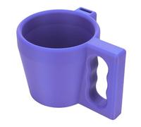 aqxreight Porta Pinta di Gelato Riutilizzabile Look Elegante Contenitore Multifunzionale per Pinta di Gelato Isolato per Yogurt Dessert Giallo Adatto per Gusti Porta di Ghiaccio Riutilizzabile (Viola)