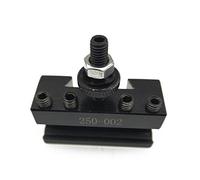 aqxreight Portautensili a Cuneo Tipo Gib per Utensili da Tornio, Dimensione Perno M 10, Compatibile con Aloris/Dorian/Phase Ii/Yuasa, Struttura in Acciaio Temprato per Torni (3)