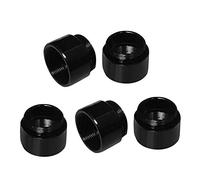 aqxreight Prolunga Filettata M12 da 10 Pezzi, Anello di Estensione per Montaggio in Lega di Zinco con Adattatore da 10 Mm per Obiettivo CCTV e Telecamera di Bordo (5PCS)