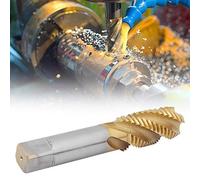 aqxreight Punta del Rubinetto con Scanalatura a Spirale Contenente Cobalto per Punta a Macchina in Acciaio Rapido M24 X 3 Mm Resistenza all'usura Perf Rubinetto con Scanalatura a SpiraleMaschio Al