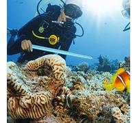 aqxreight Puntatore in Lega di Alluminio Immersioni Subacqueo con Misurazione e Cordino (#2)