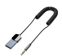 aqxreight Ricevitore 5.0 con Microfono Connessione Automatica Chiamate in Vivavoce Trasmettitore Ricevitore per Auto Divertente Connettiti Guidando Hai Bisogno di Ripetere di più Senza il Segnale