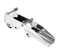 aqxreight Rullo di Prua per Barche in Acciaio Inossidabile Design con Cerniera a Doppio Rullo per l'implementazione e Il Recupero, Costruzione Resistente alla Corrosione di Grado Marino, Adatto