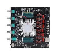 aqxreight Scheda Amplificatore a Doppio Canale ZK AS21 con TPA3255 CHIP 220WX2 Plus 350 W Modulo di Potenza per Controllo del Suono Avanzato