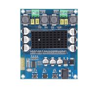 aqxreight Scheda Amplificatore di Potenza a Doppio Canale da 120 W Modulo Amplificatore Audio Digitale per la Potenza degli Altoparlanti dell'auto e il Consumo Inattivo Digitale, la Scheda