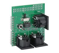 aqxreight Scheda MIDI per R3 - Piastra Adattatore MIDI IN/OUT/THRU con Interfaccia Seriale UART e Isolamento Ottico