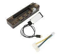 aqxreight Scheda Video per Laptop Interfaccia Scheda Dock Alimentazione a 6 Pin Robusto ABS Esterno EXP GDC per Elaborazione Server Video per Laptop Esterna Indipendente DockEXP GDCScheda Grafica per