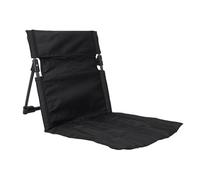 aqxreight Sedia Pieghevole da Campeggio Comoda Sedia a Sdraio Comoda Singola con Schienale per la Pesca da Campeggio all'aperto Marrone un Po 'mentre Design Lounge Beach Chairbeach LOUNGER (BLACK)