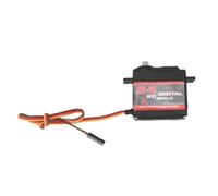 aqxreight Servo Digitale con Servomotore Ad Alta Torsione con Ingranaggio in Metallo per Auto RC, Camion Cingolato, Barca, Robot, Angolo di Rotazione di 180 Gradi, 24 Kg, Fornisce stabilità per (24