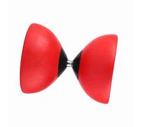 aqxreight Set Cinese Diabolo a Triplo Cuscinetto con Bastoncini per Giri e Acrobazie Gioco Diabolo per Interni Ed Esterni per Principianti e Adulti (rosso)