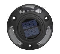 aqxreight Solar Dock Light con 12 LED Ideali per Vialetti e Patio Soluzioni di Illuminazione Esterna (luce blu)