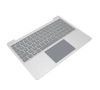 aqxreight Sostituzione della Tastiera Touchpad per Laptop per Go 1943 da 12,4 Pollici Layout Qwerty Tastiera Palmrest