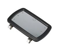 aqxreight Specchio Parasole per Auto Specchio per Il Trucco Ombreggiatura Solare Cosmetico per Il Trucco per Il dell'automobile con Sei Luci a LED Inconveniente Causato dal Buio La Luce Morbida al