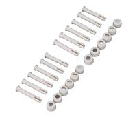 aqxreight Staffa Kit di Montaggio per Piscina Perno per Bullone per Chiodo Perno Perno Pratico in PVC per28270 28272 (6 cm)